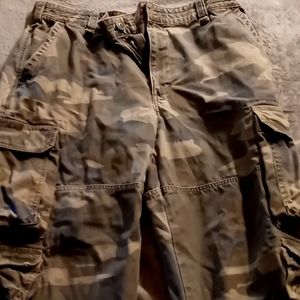 Men's 36/32 Camo Cargo Pants Nice Condition, Cargo Supply